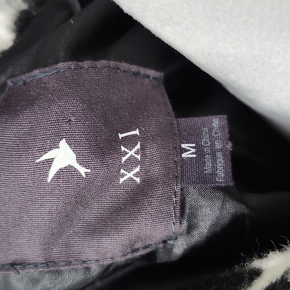 XXI Monochrome Houndstooth Jacket - Picture 4 of 6